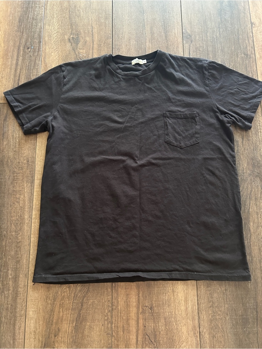 M.I.D.A. Undici Italy Men's Black Pocket T-Shirt XL Premium Cotton